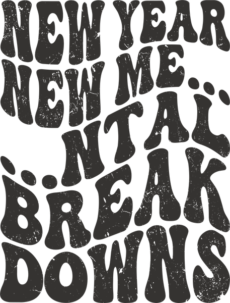New Year New Me... Print