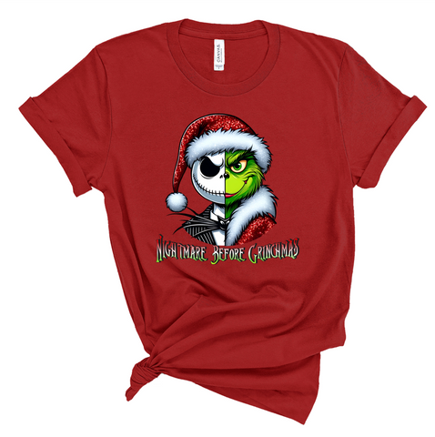 Nightmare Before Grinchmas Tee