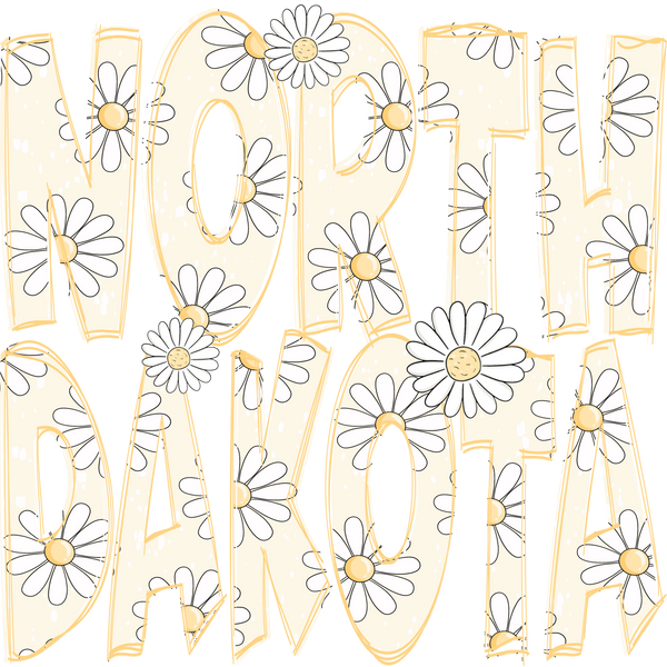 Daisy North Dakota Print