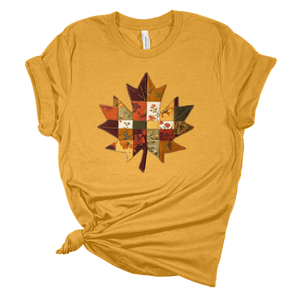 Patchwork Leaf Tee