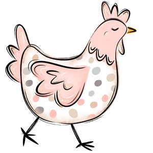 Polka Dot Chick T-Shirt Print