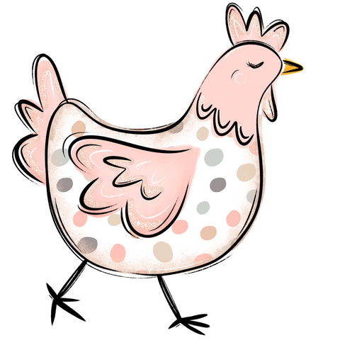 Polka Dot Chick T-Shirt Print