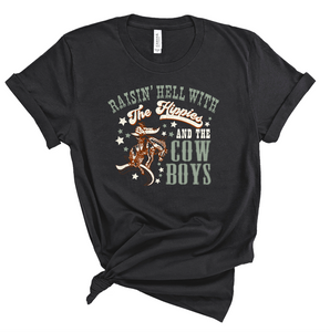 Raisin Hell Cowboy Tee