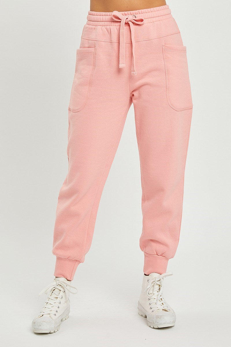 Risen High Rise Side Pocket Joggers