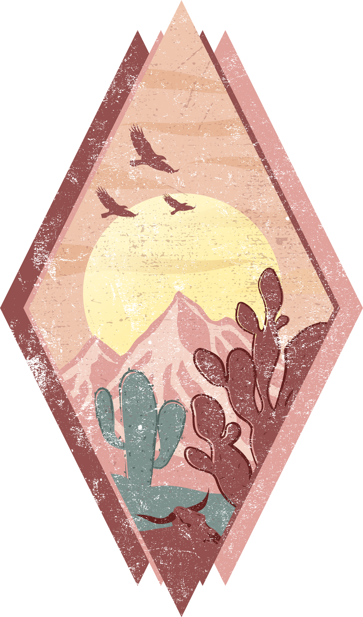 Diamond Desert Print
