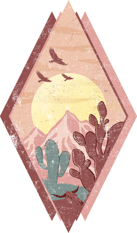 Diamond Desert Print