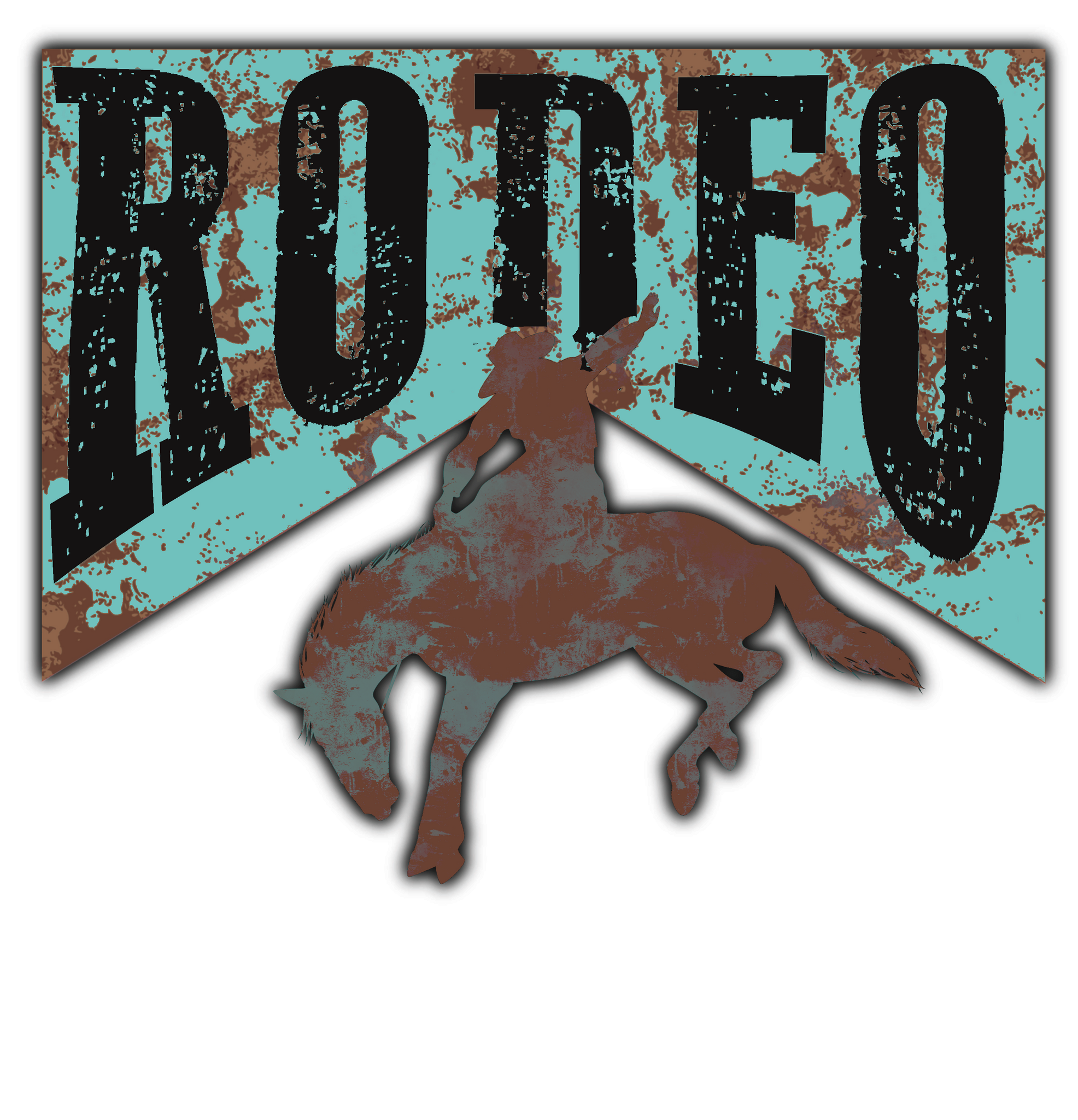 Rodeo Bronc Print