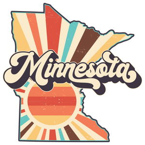 Retro MN Print