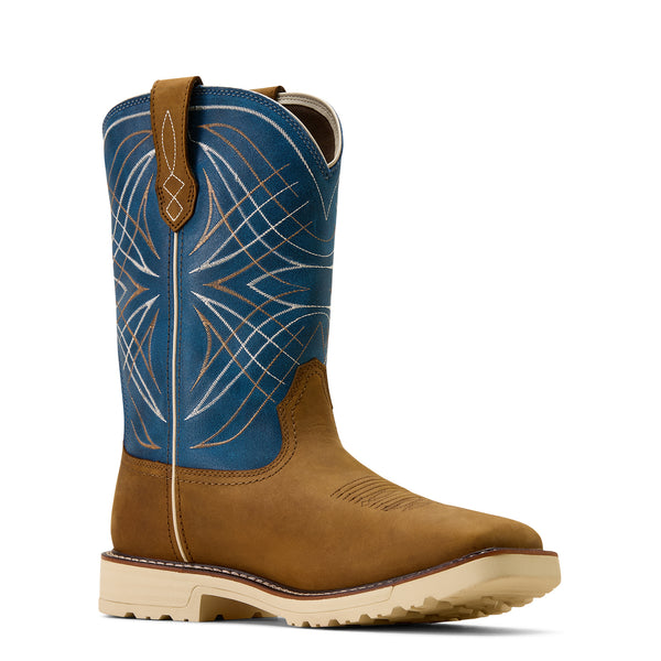 Men's Ariat Activator Waterproof Wide Square Toe Work Boot