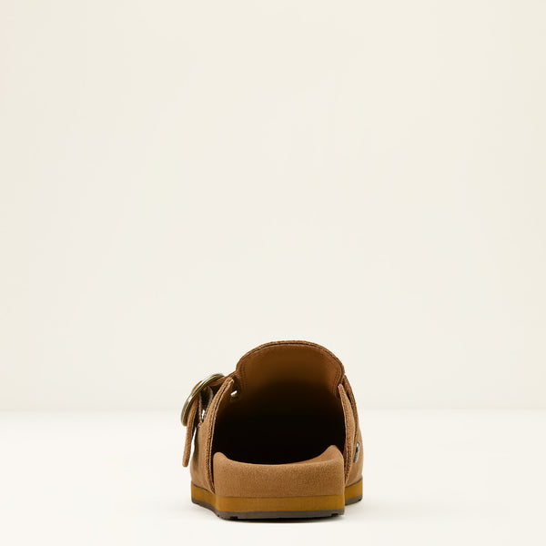 September 2026 10061236 Ariat Women's Country Mule in Caramel Suede