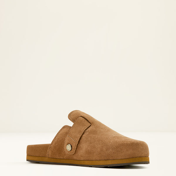 September 2026 10061236 Ariat Women's Country Mule in Caramel Suede