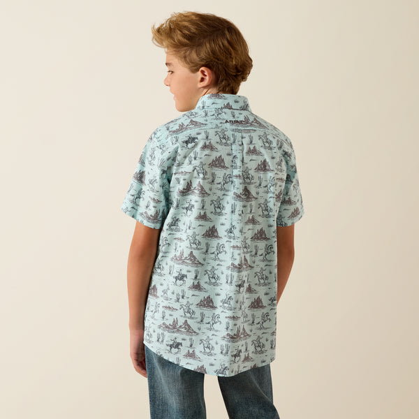 Ariat Youth Pratt Short Sleeve Shirt