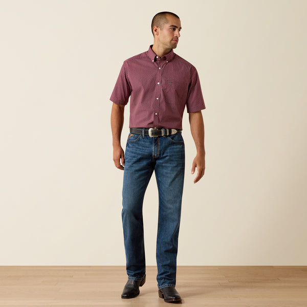 Ariat Men's Pippin Classic Fit Short Sleeve Shirt