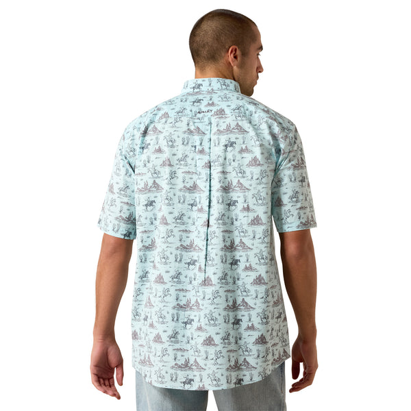 Ariat Men's Pratt Classic Fit Short Sleeve Shirt