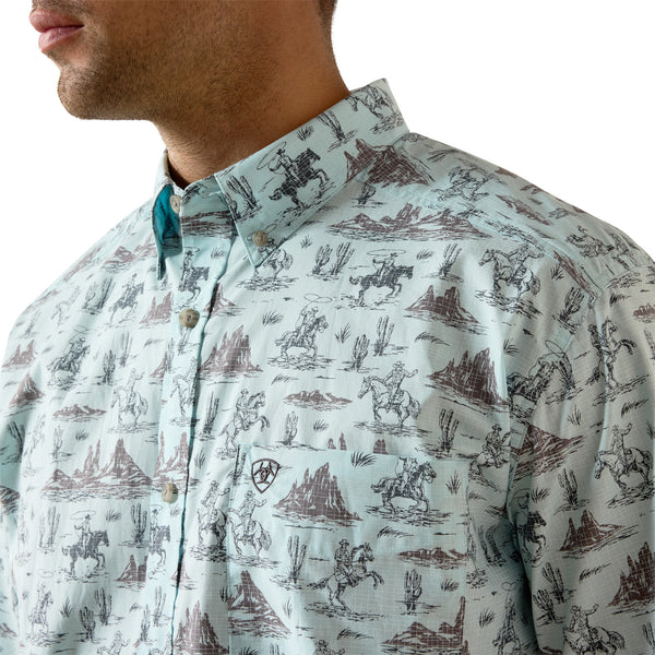 Ariat Men's Pratt Classic Fit Short Sleeve Shirt