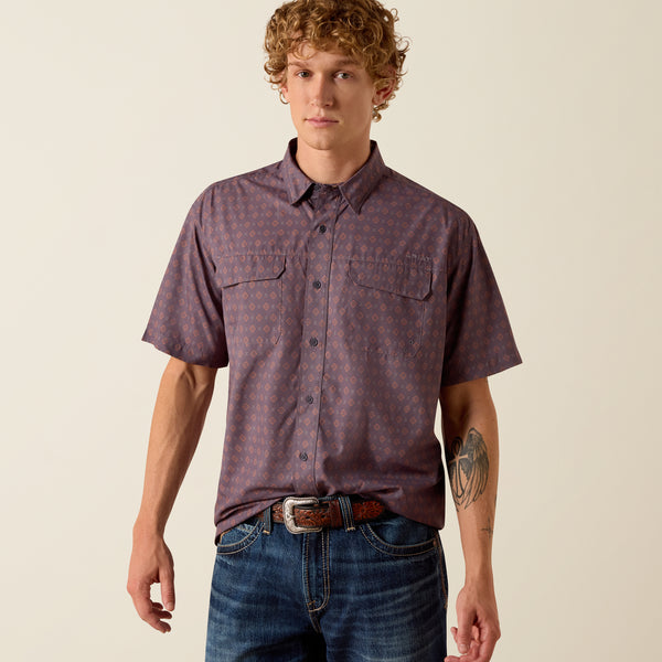 Ariat Men's VenTEK Outbound Classic Fit Short Sleeve Shirt