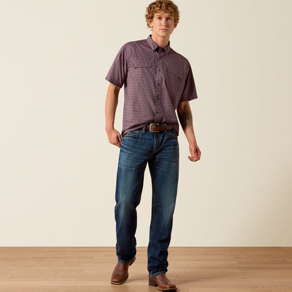 Ariat Men's VenTEK Outbound Classic Fit Short Sleeve Shirt
