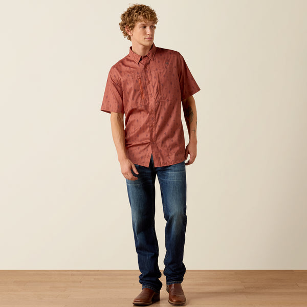 Ariat Men's VenTEK Classic Fit Short Sleeve Shirt