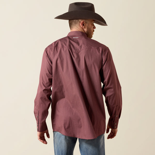 Ariat Men's Wrinkle Free Dion Classic Fit Snap Long Sleeve Shirt