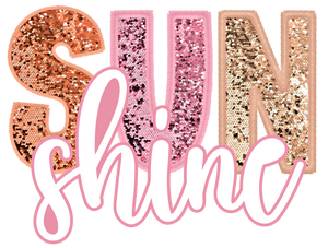 Sequin Sunshine Print