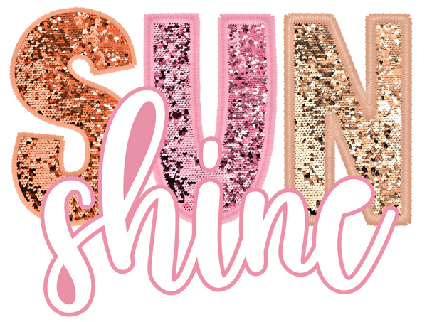 Sequin Sunshine Print