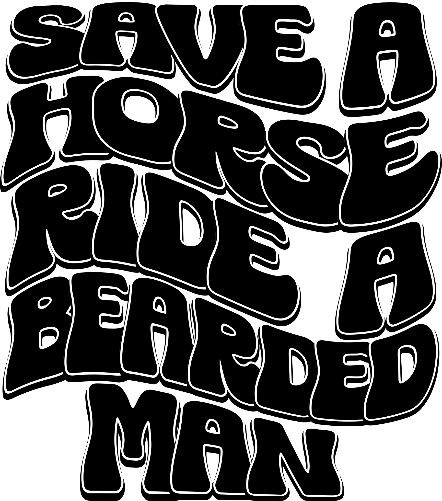 Save A Horse Print