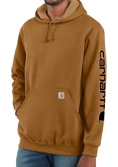 Carhartt Midweight Logo Sleeve Hoodie