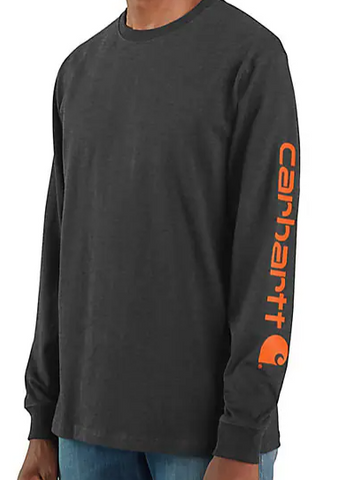 Carhartt Heavyweight Logo Long-Sleeve