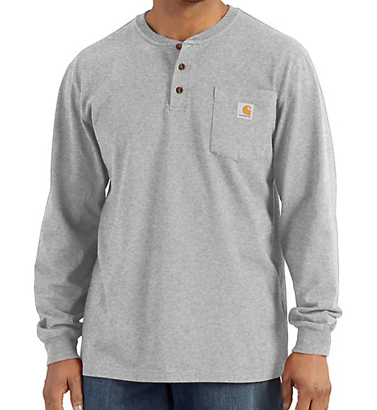 Carhartt Heavyweight Pocket Henley Longsleeve