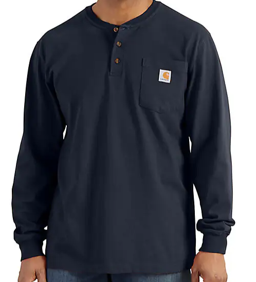 Carhartt Heavyweight Pocket Henley Longsleeve