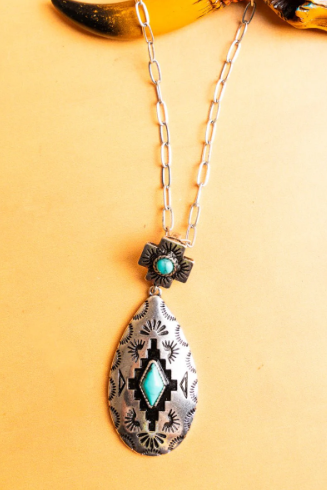 Turquoise Trailwinds Necklace