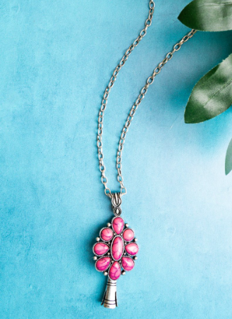 Pink Blossom Necklace