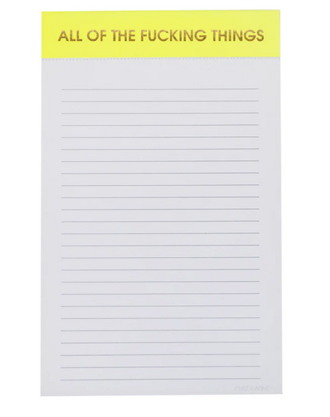 Sarcastic Lined Notepads