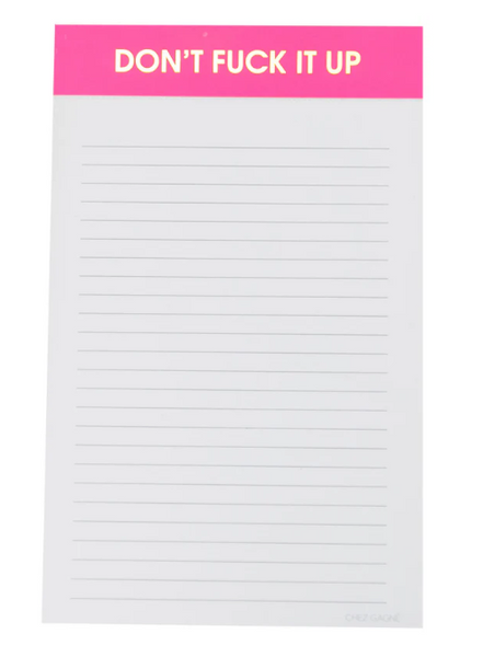 Sarcastic Lined Notepads