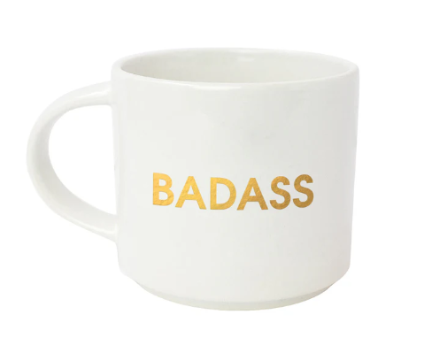 Gold Foil, Oversized, Sarcastic Mugs