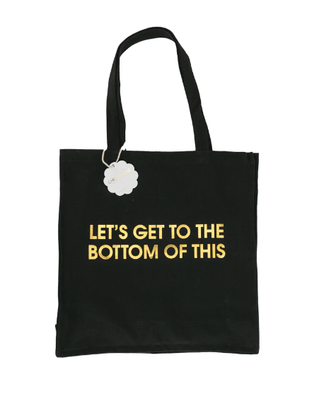 Oversized, Sarcastic Tote Bag