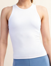 High Neck Racer Back Tank