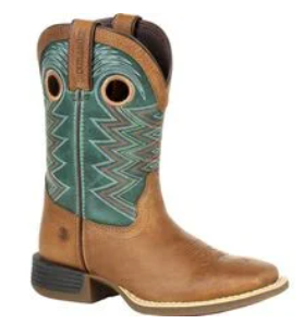 Kids Durango Teal Western Boot