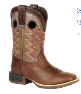 Kids Durango Tigers Eye Western Boot