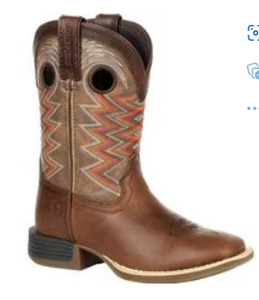 Kids Durango Tigers Eye Western Boot