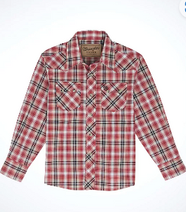 Boys Wrangler Retro Long Sleeve Shirts