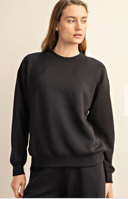 Mock Neck Pullover