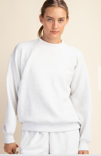 Mock Neck Pullover