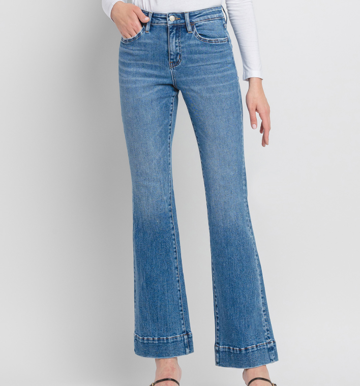 Vervet High Rise Relaxed Flare