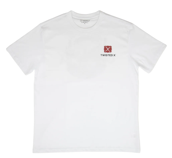 Twisted X Cream Patch Tee