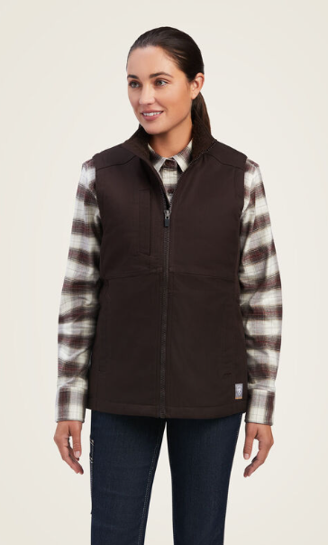 Ariat Women's Rebar Dura Canvas Insulated Vest