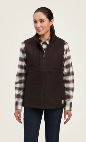 Ariat Women's Rebar Dura Canvas Insulated Vest