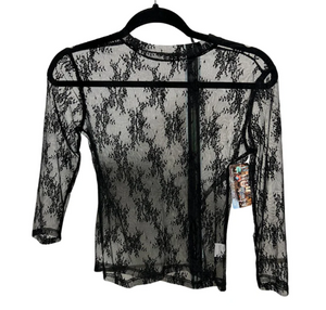 Girls Long Sleeve Lace Top