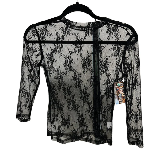 Girls Long Sleeve Lace Top