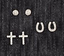 Silver Strike Earring's